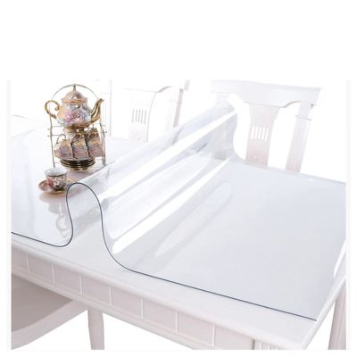 ZXCASDF Transparent Table Cover,Waterproof Table Pad Mat, Dining Table Protective Over,Transparent Custom-madedesk Coffee Table Protective Cover, Heat-Resistant Table mat,70x180cm/28x71in