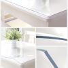 ZXCASDF Transparent Table Cover,Waterproof Table Pad Mat, Dining Table Protective Over,Transparent Custom-madedesk Coffee Table Protective Cover, Heat-Resistant Table mat,70x180cm/28x71in view 2
