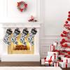 CUXWEOT Personalized Camo Christmas Stockings Customize with Name for for Family Kids Pet Holiday Decorations Gift 17.52 x 7.87 Inch view 2