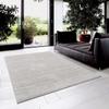 HomeRoots Grey 100% Polypropylene 8 x 11 Modern Gray Distressed Area Rug view 3