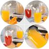 Cabilock 50pcs Stand-up Straw Pouch Food-grade Liquid Storage Bag for Drinks Reusable and Leak for Parties Picnics and Beach Outings view 4