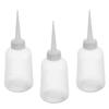 Auniwaig Plastic Wash Bottle,250mlSqueeze Bottle,Plant Flower Succulent Watering Bottle for Glue, Glaze,Paint White 6PCS view 1