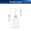 Auniwaig Plastic Wash Bottle,250mlSqueeze Bottle,Plant Flower Succulent Watering Bottle for Glue, Glaze,Paint White 3PCS view 2