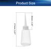 Auniwaig Plastic Wash Bottle,150mlSqueeze Bottle,Plant Flower Succulent Watering Bottle for Glue, Glaze,Paint White 3PCS view 2