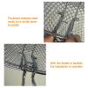 Deep fry basket Commercial Rear-mounted Fry Basket Electric Fryer Special French Fries Basket Stainless Steel Frying Filter with Detachable Handle Frying Basket view 4