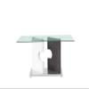 Global Furniture USA Dining Table, Grey-White view 1