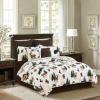C&F Home Noland Pines 3 Piece Full/Queen Quilt Set Brown Forest Animals Print Lodge Cabin Outdoors Rustic 100% Cotton Lightweight Machine Washable Reversible Bedspread Coverlet Full/Queen 3 Piece Set view 1