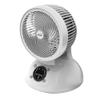 Brentwood 3-Speed Quiet Oscillating Air Circulator Desktop Fan White (6-Inch with Remote) view 1