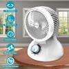Brentwood 3-Speed Quiet Oscillating Air Circulator Desktop Fan White (6-Inch) view 2