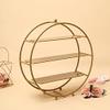 21" Gold Metal Tiered Cupcake Stand 3 Tier Dessert Stand Cupcake Holder, Cupcake Stand - Premium Cupcake Holder, Cupcake Display - Candy Bar Party Dcor - Ideal for Weddings, Birthday Parties Gold view 1