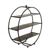 21" Gold Metal Tiered Cupcake Stand 3 Tier Dessert Stand Cupcake Holder, Cupcake Stand - Premium Cupcake Holder, Cupcake Display - Candy Bar Party Dcor - Ideal for Weddings, Birthday Parties - Black view 3