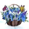 Teabug Cards Hydrangea Flower Basket Pop Up Card, Birthday Card, Mother's Day Card, Anniversary, Valentines Day Card, Retirement, Thinking of You view 1