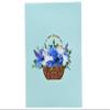 Teabug Cards Hydrangea Flower Basket Pop Up Card, Birthday Card, Mother's Day Card, Anniversary, Valentines Day Card, Retirement, Thinking of You view 3