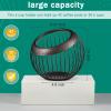 2 Pieces Coffee Pods Holder K Pods Holder Large Capacity Coffee Pod Baskets Stainless Steel Cup Organizer Sturdy for Espresso Capsule Pot Storage Metal Wire Fruit Bowl Snack Storage(Dark Brown) view 2