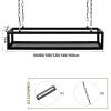 YDYFC Kitchen Bar Storage Shelving Ceiling Hanging Flower Stand Wine Rack, Metal Iron Frame Pot Pan Rack Floating Racking Display Shelves for Balcony Living Room - 60cm/80cm/120cm/140cm/150cm view 2