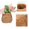 Cabilock 1pc Woven Pen Holder Organizer for Desk Stylish Desktop Sundries Storage Basket for Stationery Cosmetics and Items Multi-functional Decor view 2