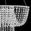 Romantic Wedding Acrylic Crystal Chandelier Style Drape Suspended Cake Swing, Hanging Cake Stand Crystal Wedding Party Chandelier Hanging Cake Rack Cake Swing Stand(Acrylic, DIA24) view 3