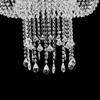 Romantic Wedding Acrylic Crystal Chandelier Style Drape Suspended Cake Swing, Hanging Cake Stand Crystal Wedding Party Chandelier Hanging Cake Rack Cake Swing Stand(Acrylic, DIA24) view 4