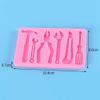3D Hardware Spanner Saw Ladder Silicone Mold Household Hammer Wrench Fondant Molds Household Cake Decorating Baking Tools Candy Chocolate Gumpaste view 4