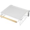Wahei Freiz RG-0451 Auxiliary Table, Foldable, Trash Bag Holder, Towel Holder, Hanging Type, Kitchen Storage, Float view 1