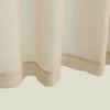 GYROHOME Semi Sheer Solid Voile Curtain for Living Room Bedroom Patio Door,Sunlight Filtering Protect Privacy,Grommet Ring Top, Set of 2Panels, Khaki,52x63inch view 3