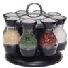 YRHH Spice Rack, Rotating Spice Rack with 8/16 Jars, Spice Rack Stand Holder, Spice Organizer Tower, Spice Carousel Stand Holder, Spice Rack Tower Organizer, Seasoning Rack with Jars-8 Bottles view 1