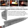 Chef Knife, Damascus Kitchen Chef's Knife 8-inch Professional Table Knife Red Rosewood Wooden Handle Slicing Knife Gift Chef Knife Kitchen Knife BY KKZY view 4