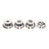 DENESTUS Stainless Steel Hollow Churro Nozzles Attachment Churro Maker Accessories 8/15/24mm 3 Sizes Youtiao Nozzle for Restaurant Kitchen view 2