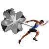 Resistance Parachute Resistance Training Tool, Track Field Deceleration Training Running Drag Chute, with Adjustable Strap, for Kids/Adult view 1