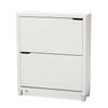 Allora Modern Shoe Cabinet in White view 4