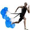 Resistance Parachute Running Parachute,Speed Resistance Training Parachute Equipment,Physical Training Equipment,for Sprint/Football Training(Color:Blue) view 1