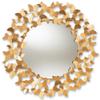 Allora Decorative Butterfly Wall Mirror in Gold view 1