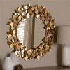 Allora Decorative Butterfly Wall Mirror in Gold view 2
