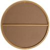Allora 18" Round Clear Beveled Mirror, Thin Metal Frame in Brass Finish, MDF Backing, Mid Century Style, Ideal for Entryway, Hallway, Bedroom, Bathroom, or Living Room Decoration view 4