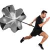Resistance Parachute Running Speed Training Parachute, with Adjustable Strap Speed Sprint Training Chute, for Kids/Youth/Adults Running Chute view 1