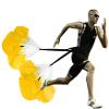 Resistance Parachute Running Speed Training, Speed Chute with Carry Bag, Resistance Running Parachute for Football Training Kids Youth and Adults(Color:Yellow) view 1