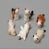 ASDNN Ceramic Cat Chopstick Holder, Creative Decoration Cartoon Tableware Holder 6-Pack, Lucky Cat Knife and Fork Dining Table Restaurant Kitchen view 1