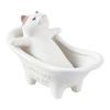 Livheart 88005-10 Nemu Nemu Animals Bathtub Humidifier (Main Body: Total Length: Approx. 4.3 inches (11 cm), Cup: Total Length: Approx. 5.7 inches (14.5 cm), Cute, Tabletop, Eco view 2