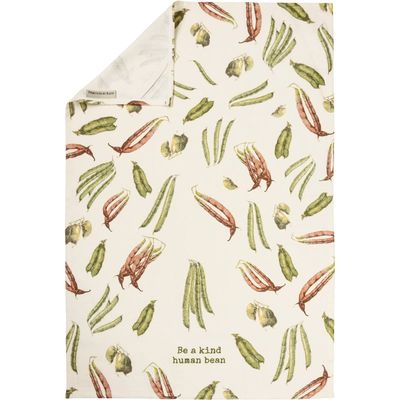 Kitchen Towel - Be A Kind Human Bean