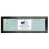 (1) 5x25 - 1.25 Inch Black Eco-Friendly Picture Frame | Plexi Glass, Backing and Hanging Hardware Included view 1