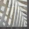 Abani 5'3" x 7'6" (5x8) Grey & Brown Modern Floral Living Room Rug - Non-Shed Tropical Palm Leaves Pattern Area Rug Rugs view 3