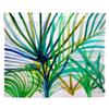 Betsydrake TP1157 24 x 30 in. Teal Palms Wall Hanging view 1