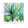 Betsydrake TP1157 24 x 30 in. Teal Palms Wall Hanging view 2