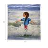 Betsydrake TP1156 24 x 30 in. Girl in Surf Wall Hanging view 2