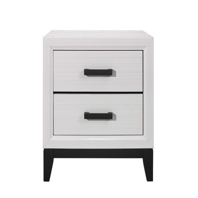 Global Furniture USA White Kate Nightstand