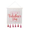 Valentine's Day Banner With Tassels - Party Decor - 1 Piece view 1