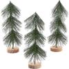 Fun Express Tabletop Evergreen Trees - Home Decor - VBS Vacation Bible School Supplies/Decor - 3 Pieces view 1