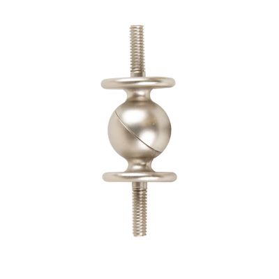 Screw-in Corner Connector - Satin Nickel