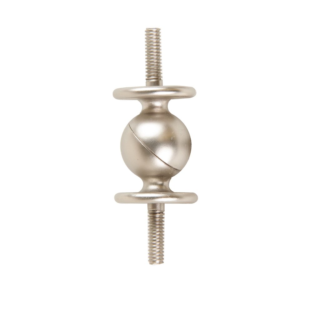 Screw-in Corner Connector - Satin Nickel
