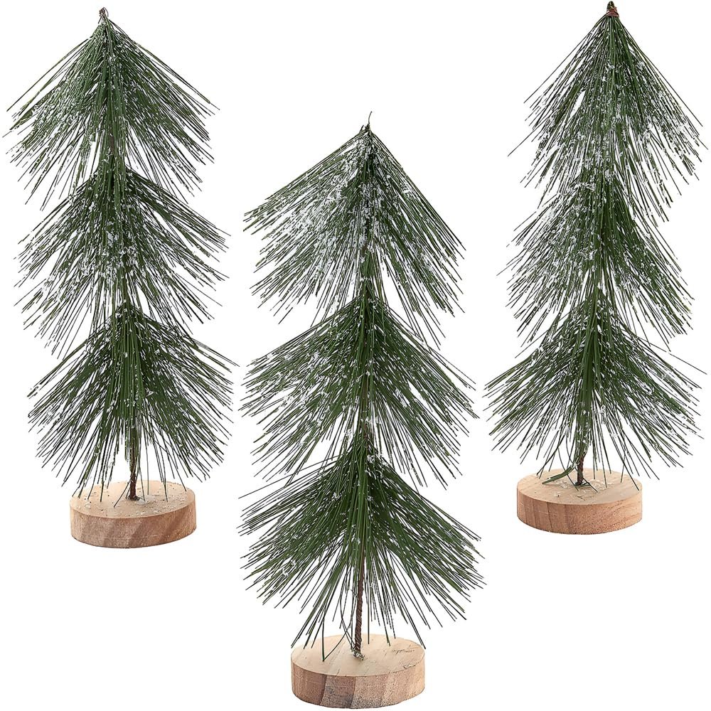 Fun Express 10" Tabletop Evergreen Trees (Set of 3)